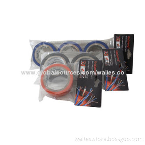 PVC Tape Rubber Adhesive Insulation Tape, ROHS, CE